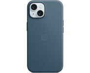Skal Apple iPhone 15 FineWoven Case med MagSafe - Stillahavsblå