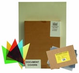 Colorcel Pochette de 100 protections de documents Rouge Format A3