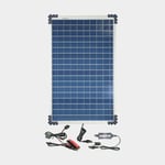Optimate Solcellspaket Optimate, 40 W, 12 V, 445 x 360 30 mm + regulator kablar