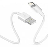 Laddkabel Lightning till USB Vit 1 Meter