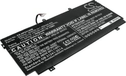 Kompatibelt med HP Spectre x360 13-w003la 11,55V 5000mAh