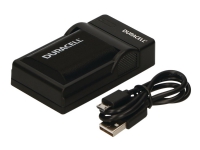 Duracell - USB-batteriladdare - svart - för Z-Cam E2C Blackmagic Micro Studio Camera 4K Canon EOS 5D, 5DS, 60, 6D, 70, 7D, 90