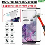 Samsung S20 Plus Clear Case + Tempered Glass Screen Protector For Samsung S20+