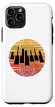 Coque pour iPhone 11 Pro Clavier de piano rétro pour les pianistes classiques