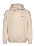 Tommy Jeans Tjm Reg S Flag Fleece Hoodie Kräm