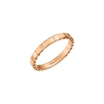 Chopard Ice Cube 18ct Rose Gold Slim Ring - 58