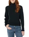 Amazon Essentials Women's Ultra-Soft Oversized Cropped Cocoon Sweater (Available in Plus Size) (Previously Daily Ritual), Black, XXL Plus