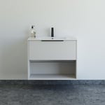 Dansani Mido+ Classic möbelpaket, 81x44 cm, randig matt beige