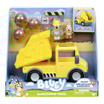 Bluey - Bluey's Dump Truck with Exclusive Hard-Hat Bluey and Muddy Bingo Figures - (90317)