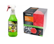 Quixx & Tuga Wheel cleaning bundle - Felgrens + Børste