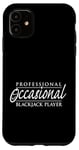 iPhone 11 Professional Blackjack Player 21 Card Player Funny Casino Case