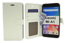 Crazy Horse Wallet Xiaomi Mi A1 (Vit)