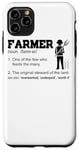 Coque pour iPhone 11 Pro Max Farmer One Of The Rares Who Feeds The Many - Funny Farming