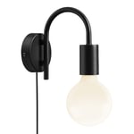 Nordlux - Paco Svart Vägglampa