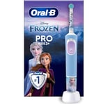 Oral-B Pro Kids Electric Toothbrush, 1 Head, 4 Frozen Stickers, Blue- 90384932