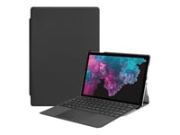 DLH Folio Case DY-PS4357 - Étui à rabat pour tablette / notebook - compatible avec le clavier - pour Microsoft Surface Pro (Mi-2017), Pro 4, Pro 6, Pro 7, Pro 7+