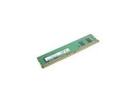 Lenovo - DDR4 - module - 16 Go - DIMM 288 broches - 2666 MHz / PC4-21300 - 1.2 V - mémoire sans tampon - non ECC - pour ThinkCentre M715s 10MB, 10MC; M715t 10MD, 10ME; M720s 10ST, 10SU; M720t...