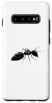 Coque pour Galaxy S10+ Silhouette Big Ant Bug