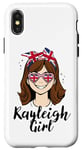 iPhone X/XS Rayleigh Girl, Rayleigh Women, British Flag UK Case