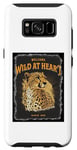 Coque pour Galaxy S8 Welcome Wild at Heart (grand chat guépard)