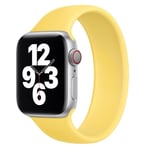 couleur gingembre taille M Bracelet boucle Solo pour Apple Watch SE, bracelet élastique en Silicone pour Appl