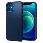 Spigen Thin Fit case compatible with iPhone 12 Mini 2020 - Navy Blue