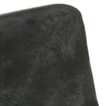 2-personers sofa ægte læder rustikgrå