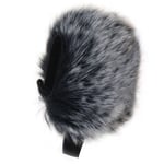 Furry Microphone Windscreen Muff for Tascam DR-40X DR-40 Digital Recorder
