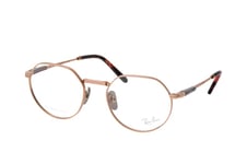 Ray-Ban Jack Titanium RX 8265V 1236, including lenses, ROUND Glasses, UNISEX