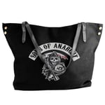 Sons of Anarchy Reaper Crew Backpacks for Girls Kids Boys School Book Bags Cute Backpack Casual Extra Durable Waterproof Lightweight Travel Sports Student Bag