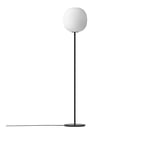 New Works - Lantern Floor Lamp Medium - Vit/Svart - Svart,Vit - Skärmlampor
