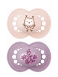 Mam Original 6-16M Silic Pink 2P Baby & Maternity Pacifiers & Accessories Pacifiers Multi/patterned MAM