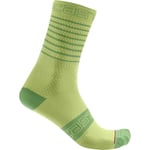 CASTELLI 4521063-346 SUPERLEGGERA W 12 SOCK Women's Socks DEFENDER GREEN M