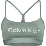 Calvin Klein BH Sport Essentials Low Support Bra Blå polyester Small Dam