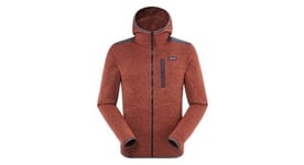 Polaire lafuma cloudy hoodie homme rouge