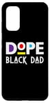 Coque pour Galaxy S20 Dope Black Dad Daddy Funny Fête des Pères Cool Fun Dad Men Dada