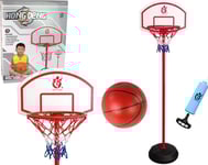 Lean Toys Basketboll Basket För Barn Basketboll Trädgård