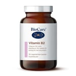 Vitamin B2 (Riboflavin) 50mg, 30 Vegkapsler