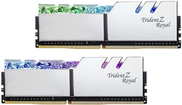 G.skill Trident Z Royal Silver 32GB DDR4 3600MHZ DIMM F4-3600C16D-32GTRSC
