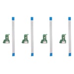 4x För PS4-kontroll - USB-laddningsuttag Kretskort -040 12-stifts kabelport