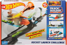 Hot Wheels FLK60 Track Builder Rocket Challenge, Connectable Track Set