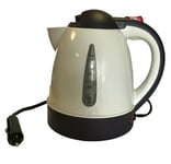 Xtremeauto® 12V 1 Litre Travel Kettle EL3097 Plugs Into Cigarette Lighter Socket