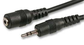 2m 2.5mm Mini Jack Extension Lead Stereo M/F Audio AUX Cable Extend Headphones