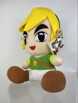 New Tagged - Legend Of Zelda CHILD LINK PLUSH TOY Soft 11” Wind Waker Nintendo