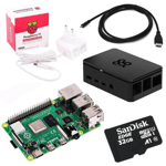 Raspberry Pi 4 8GB RAM: Raspberry pi4 8GB +  64GB SD Card + power adapter