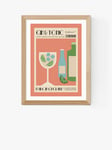 EAST END PRINTS We Made Something Nice 'Gin & Tonic' Framed Print