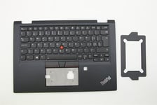 Lenovo Yoga X390 Keyboard Palmrest Top Cover Swiss Black Backlit 02HL682