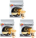 Tassimo L'OR Espresso XL Classique Coffee Pods (Pack of 3, Total 48 T Discs/Pods