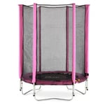 Plum 4.5ft Junior Trampoline and Enclosure (Pink)