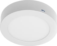 Gtv Taklampa Led-Downlight Oris Plus 13W 1020Lm 120° Ip20 4000K Utanpåliggande Vit Ld-Orn13w-Nbp